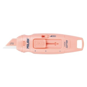 Birotică și Papetărie - Cutter lama ceramica stick roz milan 6010108p 8 buc