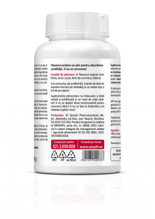D-Ribose, 140g pulbere, Protejeaza inima si creste rezistenta la efort, 5000 mg / portie servire, ZENYTH [3]