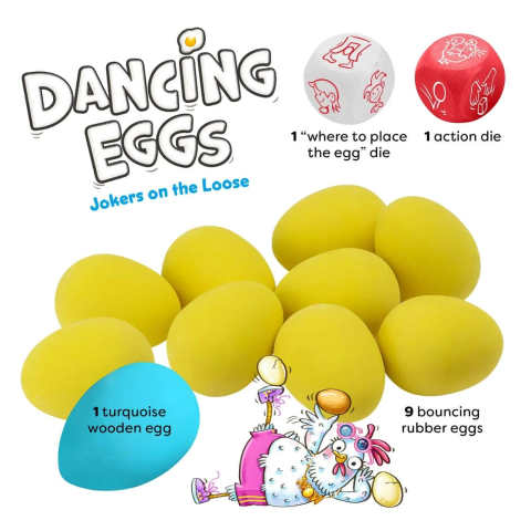 Dancing Eggs Haba joc de miscare si echilibru copii [9]