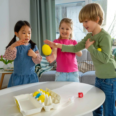 Dancing Eggs Haba joc de miscare si echilibru copii [7]