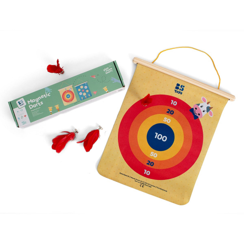 Jocuri de Masa, Societate, Cooperare si Boardgames - Darts magnetic, BS Toys, 3-10 ani