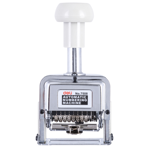 Articole pentru birou - Datiera automata metal 8 caractere deli