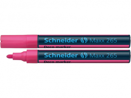 Rechizite Școlare - Schneider - Deco Marker Schneider Maxx 265, Roz- Micostore.ro