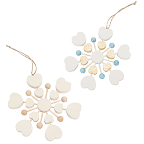 Art & Craft si Artizanat - Decoratiune de pictat Fulg de zapada Maxi