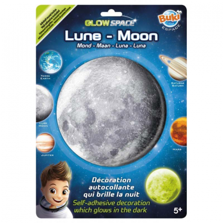 Camera copilului - Decoratiuni de perete fosforescente - Luna