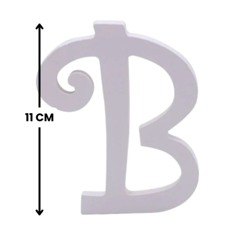Decoratiuni petrecere Zebra litera B, 11cm, lemn, autoadeziva, JAB0461 [1]
