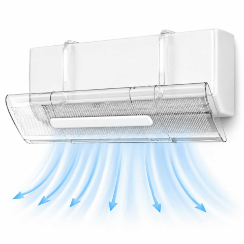 Accesorii pentru gradina - Deflector Aer Conditionat, Reglabil, Extensibil, 53 - 94 cm