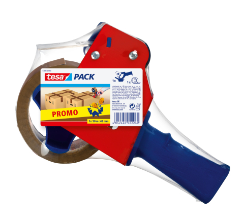 Birotică și Papetărie - Derulator banda + banda adeziva tesa 50m 48mm