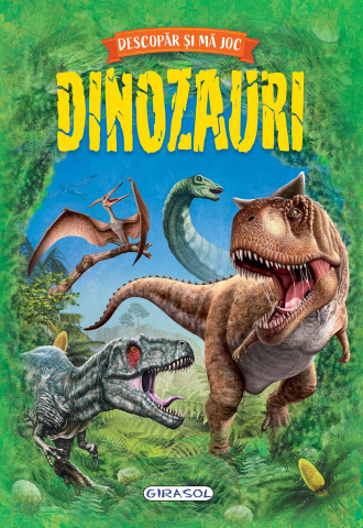Cărți activități și jocuri copii - Descopar si ma joc - Dinozauri