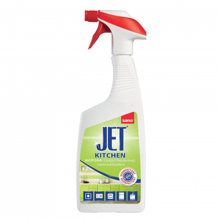 Curatenie, intretinere casa - Detergent curatare bucatarii SANO Jet, 750 ml ⭐ Micostore.ro