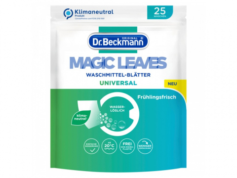 Curatenie, intretinere casa - Dr. Beckmann Magic Leaves – Detergent foi pentru 25 spalari, fara microplastic