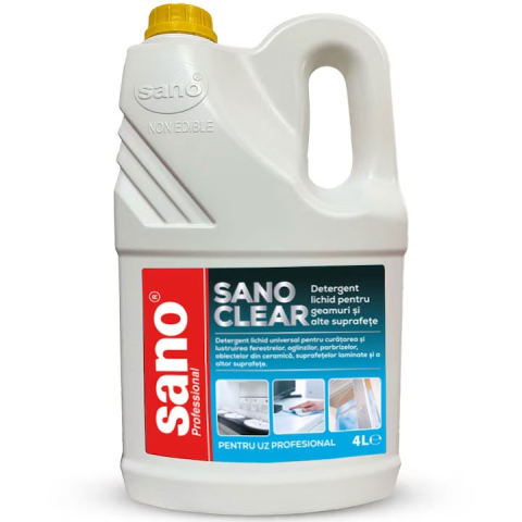 Detergenti si Curatenie - Detergent geam 4l sano