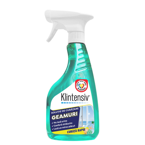 Detergenti si Curatenie - Detergent geam cu pulverizator 500ml klintensiv