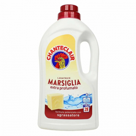 Akciók - Detergent lichid rufe, concentrat, Marsiglia, 28 spalari, 1260 ML, cu Degresant, ChanteClair