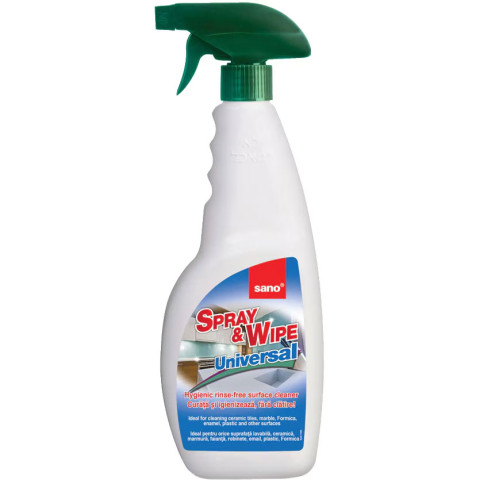Detergenti si Curatenie - Detergent multisuprafete fara clatire cu pulverizator 750ml sano spark