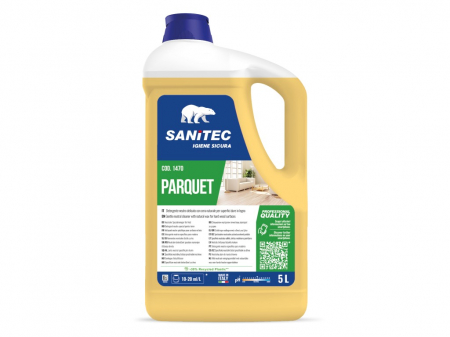 Solutii curatat podele si pardoseli - Detergent parchet cu ceara, 5000 ml, Sanitec