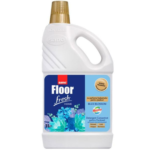 Detergenti si Curatenie - Detergent pardoseli 1l blue blossom sano floor