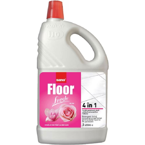 Detergenti si Curatenie - Detergent pardoseli 2l mosc sano floor