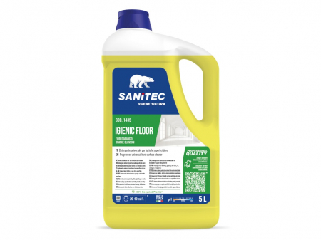 Solutii curatat podele si pardoseli - Detergent pardoseli, Portocala, 5000 ml Igienic Floor, Sanitec