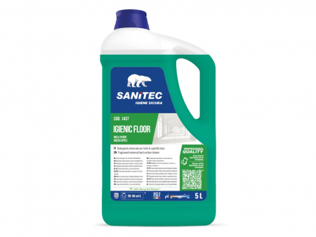 Solutii curatat podele si pardoseli - Detergent pardoseli, Mar, 5000 ml Igienic Floor, Sanitec