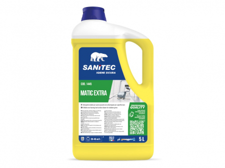Solutii curatat podele si pardoseli - Detergent pardoseli alcalin, 5000 ml, nespumant, Matic Extra, Sanitec