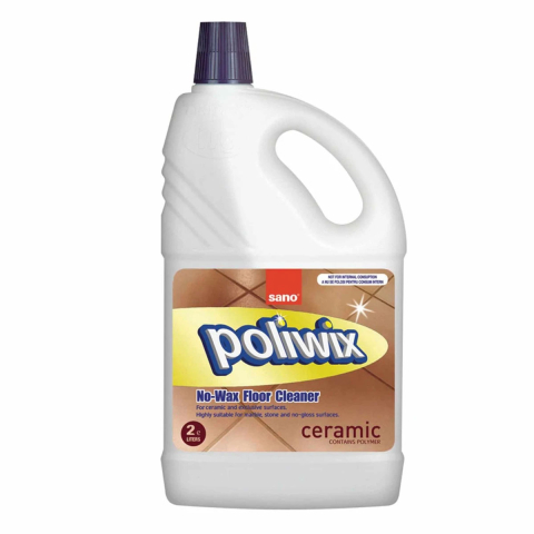 Detergenti si Curatenie - Detergent pardoseli ceramice 2l sano poliwix