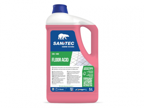 Curatenie, intretinere casa - Detergent pardoseli detartrant pe bază de acid clorhidric 5000 ml Floor Acid