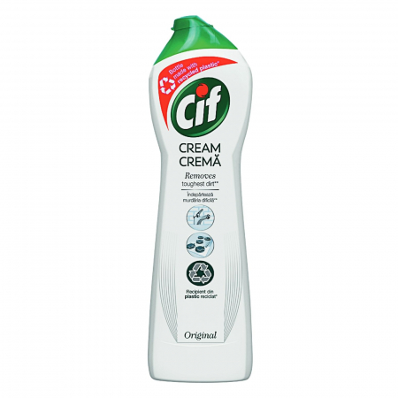 Lichidare stoc - Totul la 9.90 Lei - Detergent crema suprafete dure Cif Cream Original 250ml ⭐ Micostore.ro