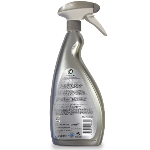 Detergent profesional otel inox, solutie fara dare, CIF Pro Formula 750 ml [1]