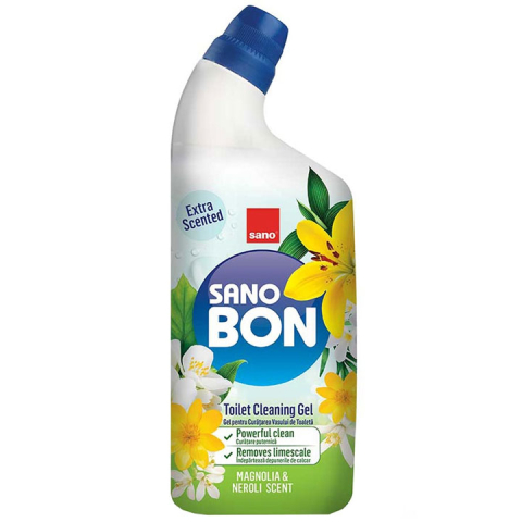 Detergenti si Curatenie - Detergent toaleta neroli & magnolia 750ml sano bon