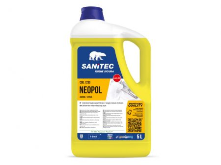 Detergent de vase - Detergent lichid vase, aroma Citrice, 5000 ml Neopol, Sanitec