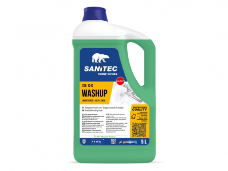 Detergent de vase - Detergent lichid vase, 5000 ml, Washup, Sanitec