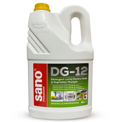 Detergenti si Curatenie - Detergent vase dg-12 4l sano professional