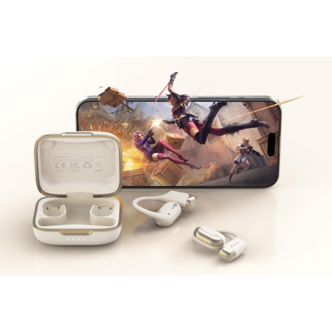Devia Casti Bluetooth Wireless Open-Ear OWS Pro1 Bej [7]