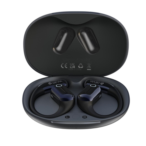 Laptop, Tablete & Telefoane - Devia Casti Bluetooth Wireless Open-Ear OWS Ultra1 Negru