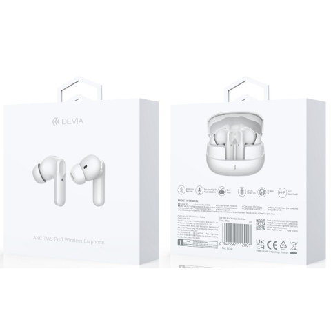 Devia Casti True Wireless ANC TWS Pro1 Bluetooth 5.4 Alb [2]