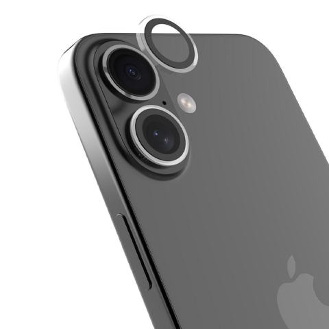 Devia Folie Sticla Camera Peak Series Crystal iPhone 17, Transparent, pachet de 2 buc [2]