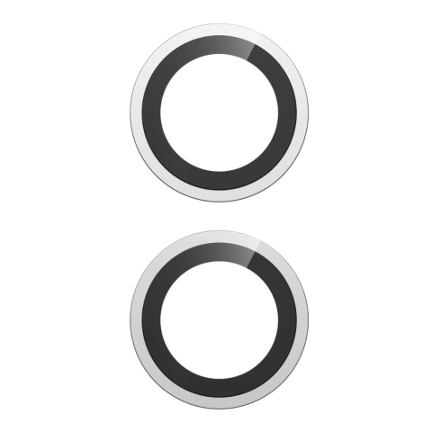 Devia Folie Sticla Camera Peak Series iPhone 17 Argintiu, pachet de 2 buc [2]