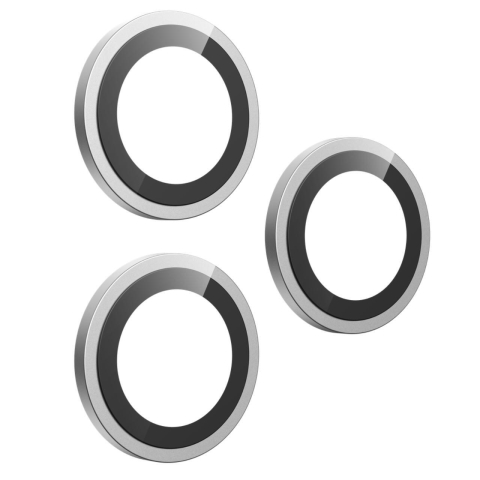 Devia Folie Sticla Camera Peak Series iPhone 17 Pro/ 17 Pro Max Argintiu, pachet de 3 buc [2]