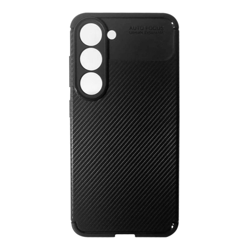 Laptop, Tablete & Telefoane - Devia Husa Carbon Fiber Texture Shockproof Samsung Galaxy S23 Plus Negru