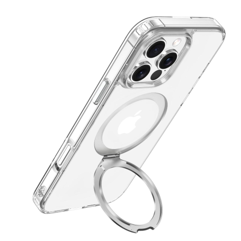 Devia Husa Clean Series Magnetic Shockproof iPhone 16 Pro Max cu suport Transparent [1]