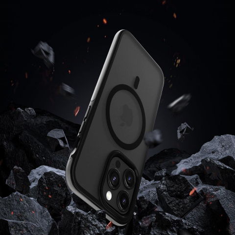 Devia Husa Defend Series Magnetic Shockproof iPhone 15 Pro Negru [1]