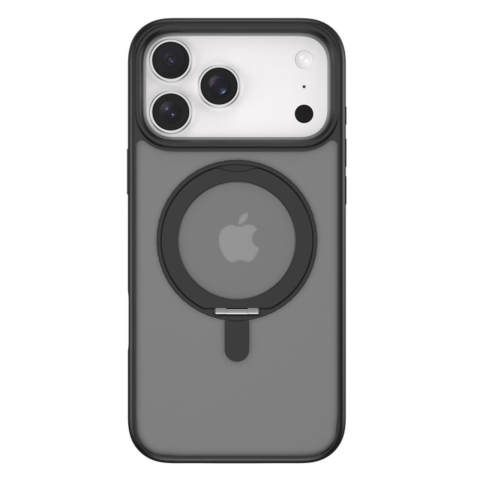 Devia Husa Eleguard Series Magnetic Shockproof iPhone 17 Pro Max Negru, cu suport rotativ 360 grade [6]