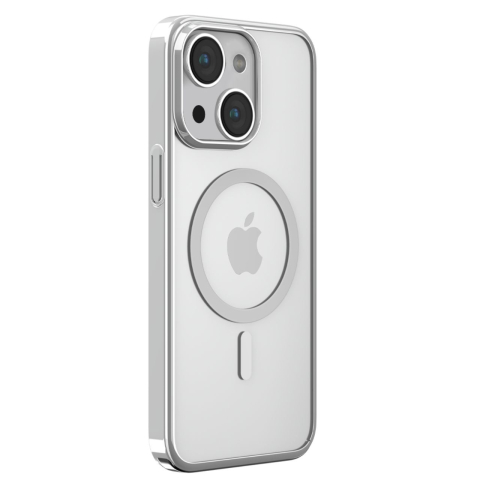 Devia Husa Glimmer Series Magnetic iPhone 15 Plus Argintiu [2]
