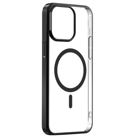 Laptop, Tablete & Telefoane - Devia Husa Glimmer Series Magnetic iPhone 15 Plus Negru