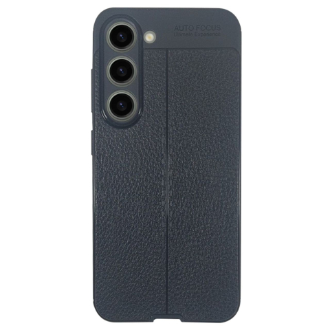 Devia Husa Leather Texture Shockproof Samsung Galaxy S23 Negru [4]