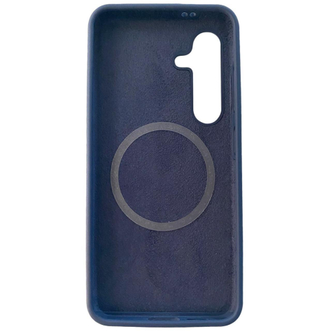 Laptop, Tablete & Telefoane - Devia Husa Nature Series Silicone Magnetic Samsung Galaxy S24 Albastru
