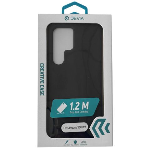 Devia Husa Nature Series Silicone Magnetic Samsung Galaxy S24 Ultra Negru [1]