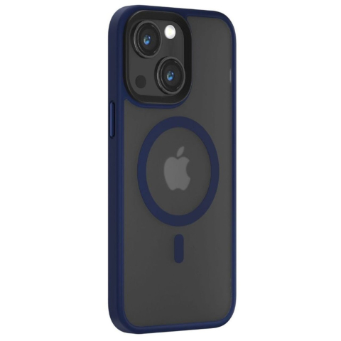 Devia Husa Pino Series Magnetic Shockproof iPhone 15 Albastru [1]