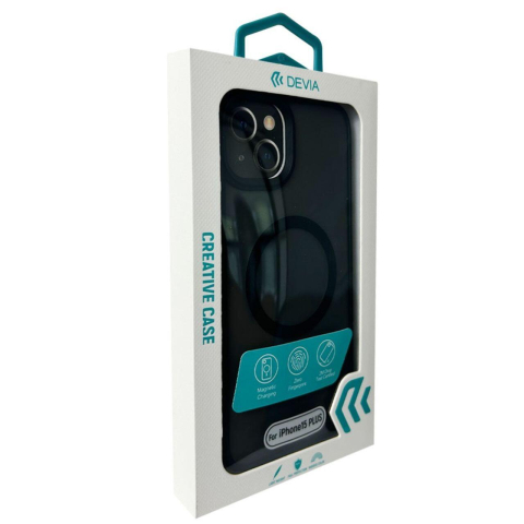 Laptop, Tablete & Telefoane - Devia Husa Pino Series Magnetic Shockproof iPhone 15 Plus Negru